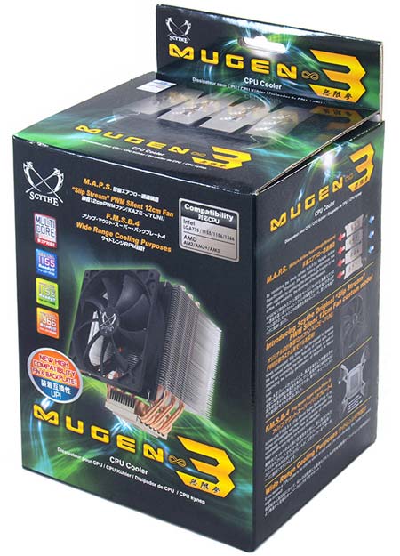 Scythe показывает кулер Mugen 3 Scythe показывает кулер Mugen 3